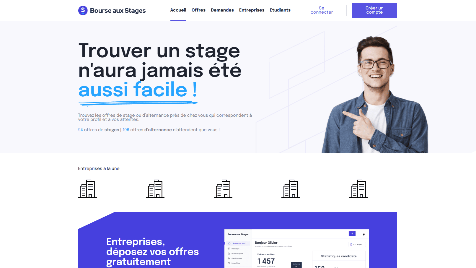 Gestion des stages et alternances